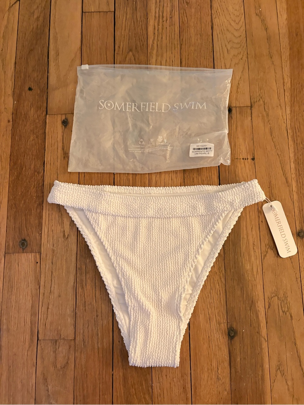 Somerfield Swim Sorrento Bottoms in Pearl